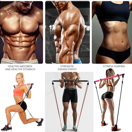 Resistance Training Bar — Adjustable Pilates & Strength Band System